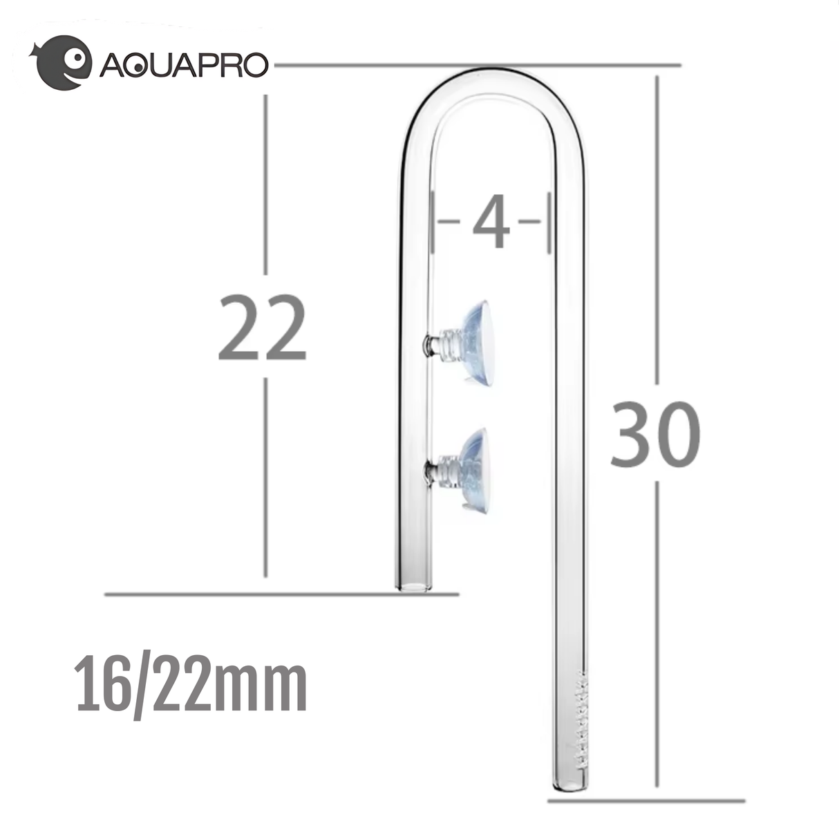 Aquapro Glass Lily Pipe Set