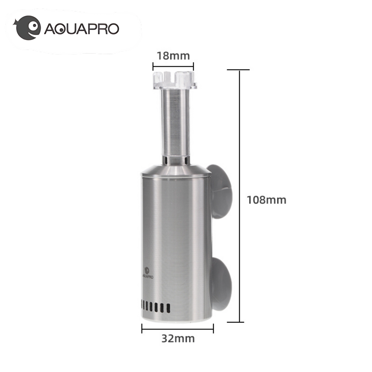 Aquapro Mini Stainless Steel USB Surface Skimmer