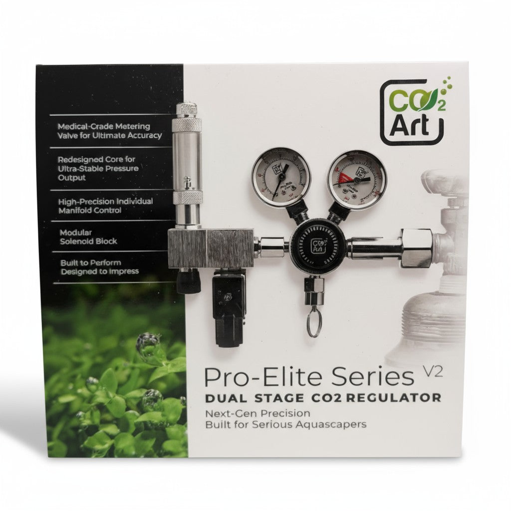 Co2 Art PRO-ELITE Series v2 The Most Advanced Aquarium Dual Stage CO2 Regulator