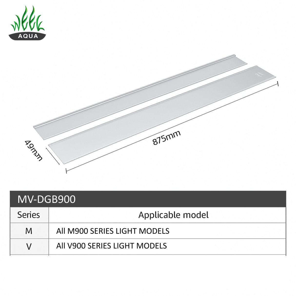 Week Aqua S,M,V Series Silver Light Shade
