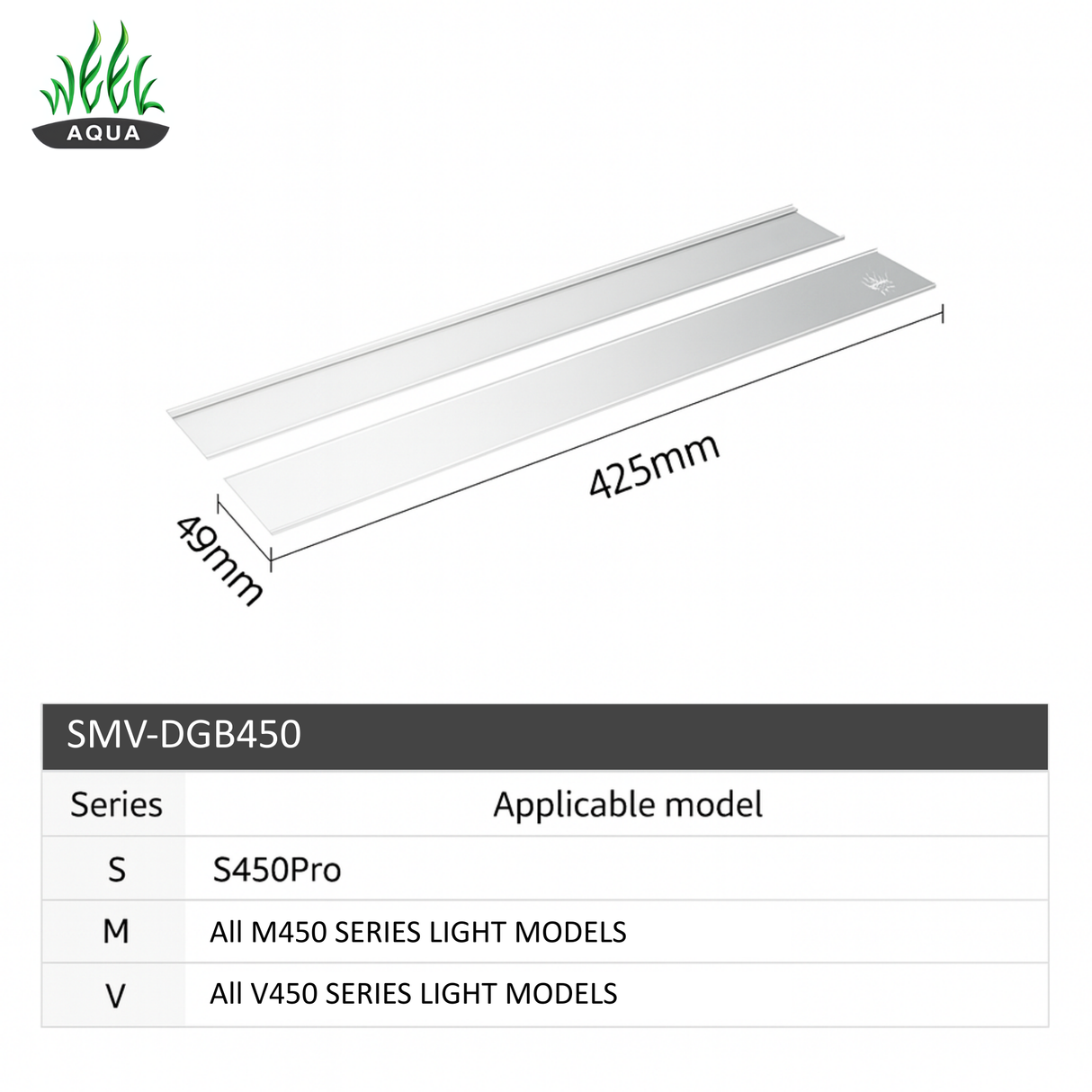 Week Aqua S,M,V Series Silver Light Shade