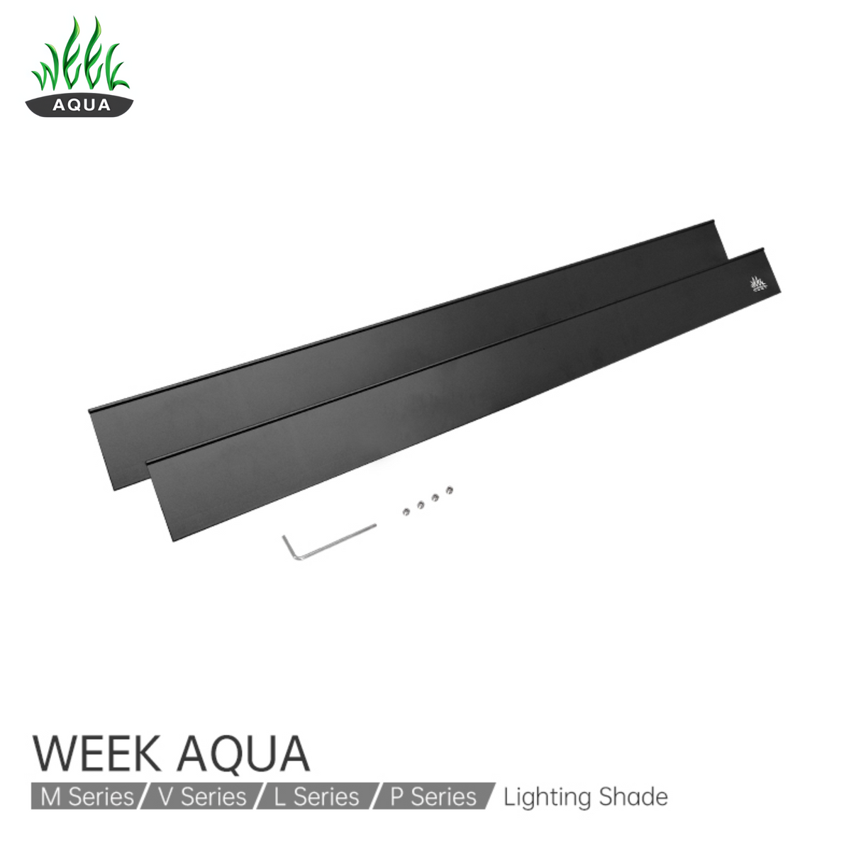 Week Aqua M,V,L,P Series Black Light Shade