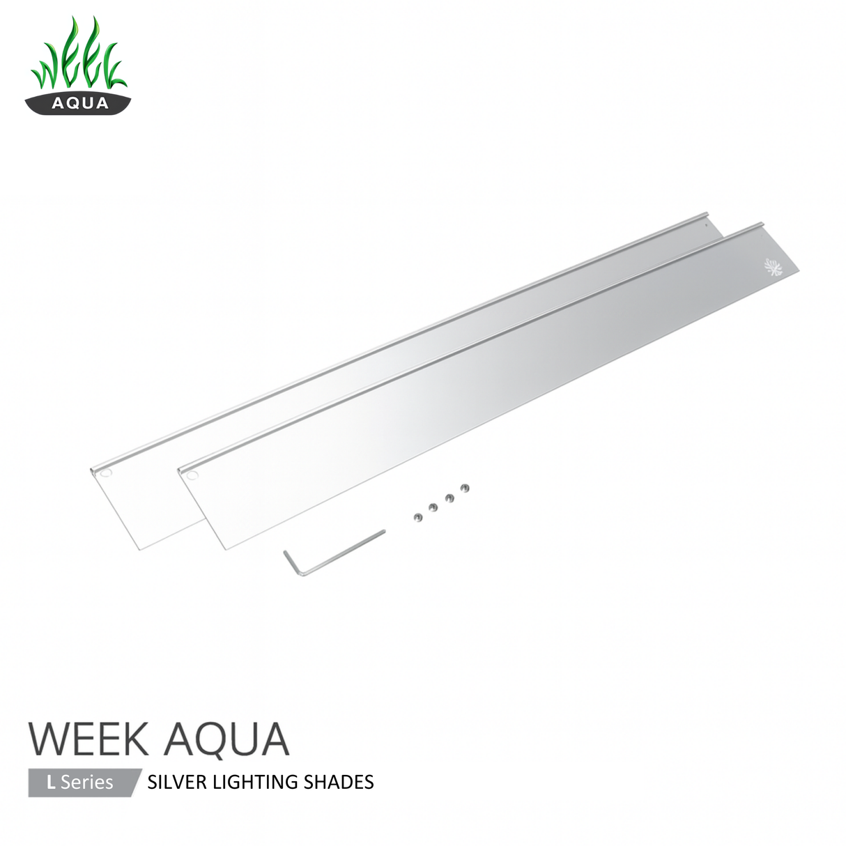 Week Aqua L Series Silver Light Shade