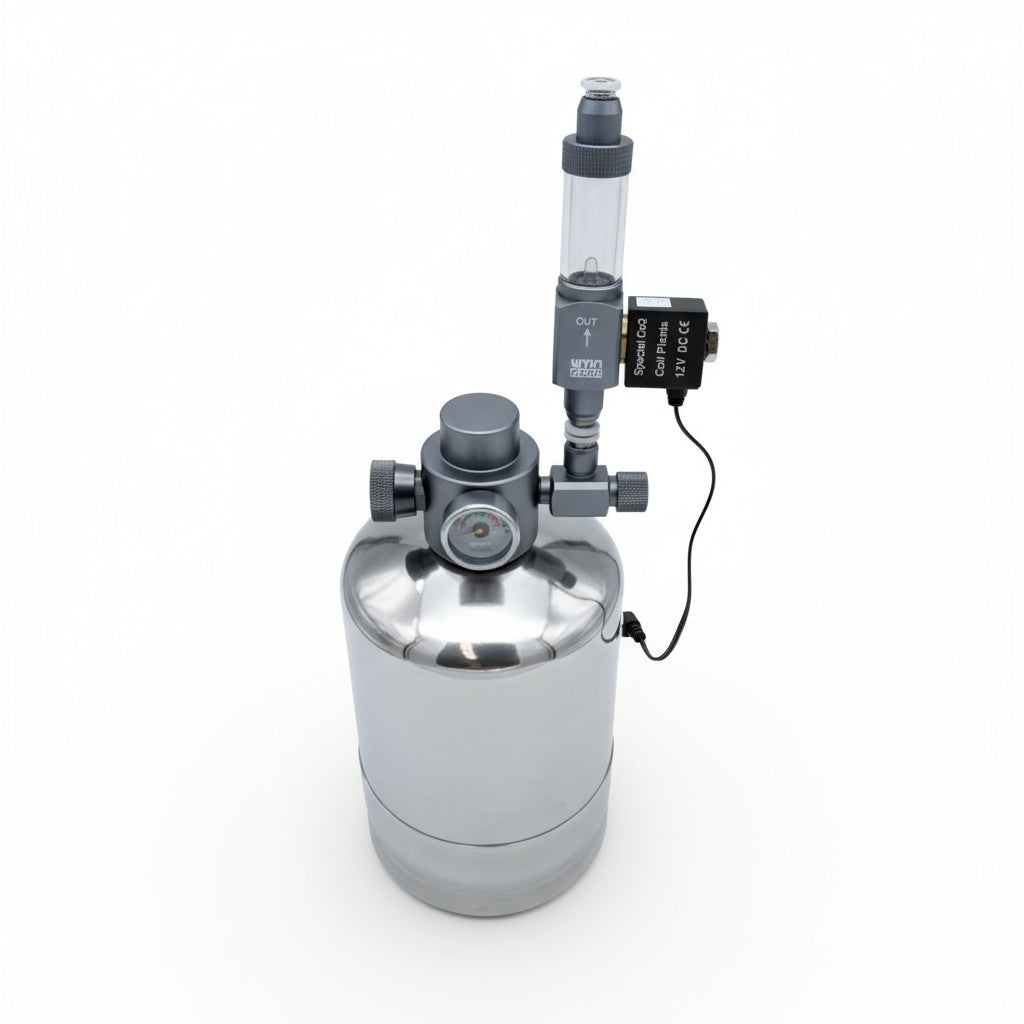 Wyin Aqua Citric Acid CO₂ System – Stainless Steel 1L Complete Kit