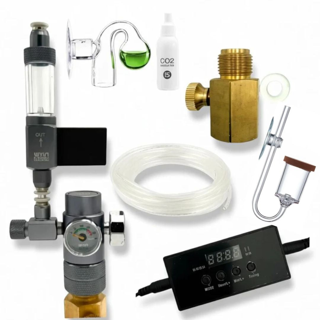 WYIN Aqua Mini Smart Sodastream CO₂ Injection Kit for Planted Aquariums ...