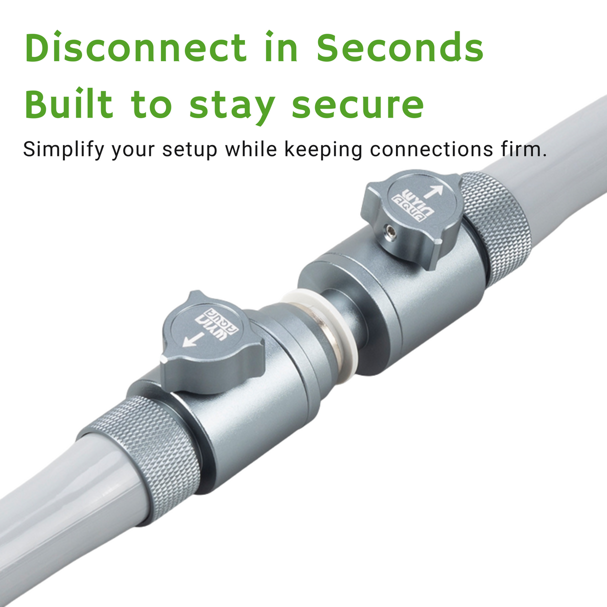 Wyin Aqua Quick-Plug Filter Hose Connector