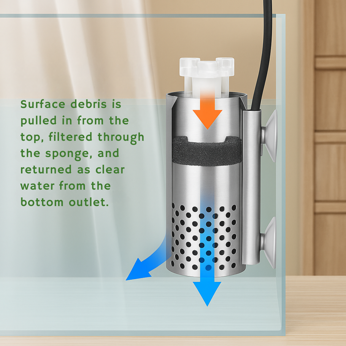 Wyin Aqua SteelFlow Surface Skimmer