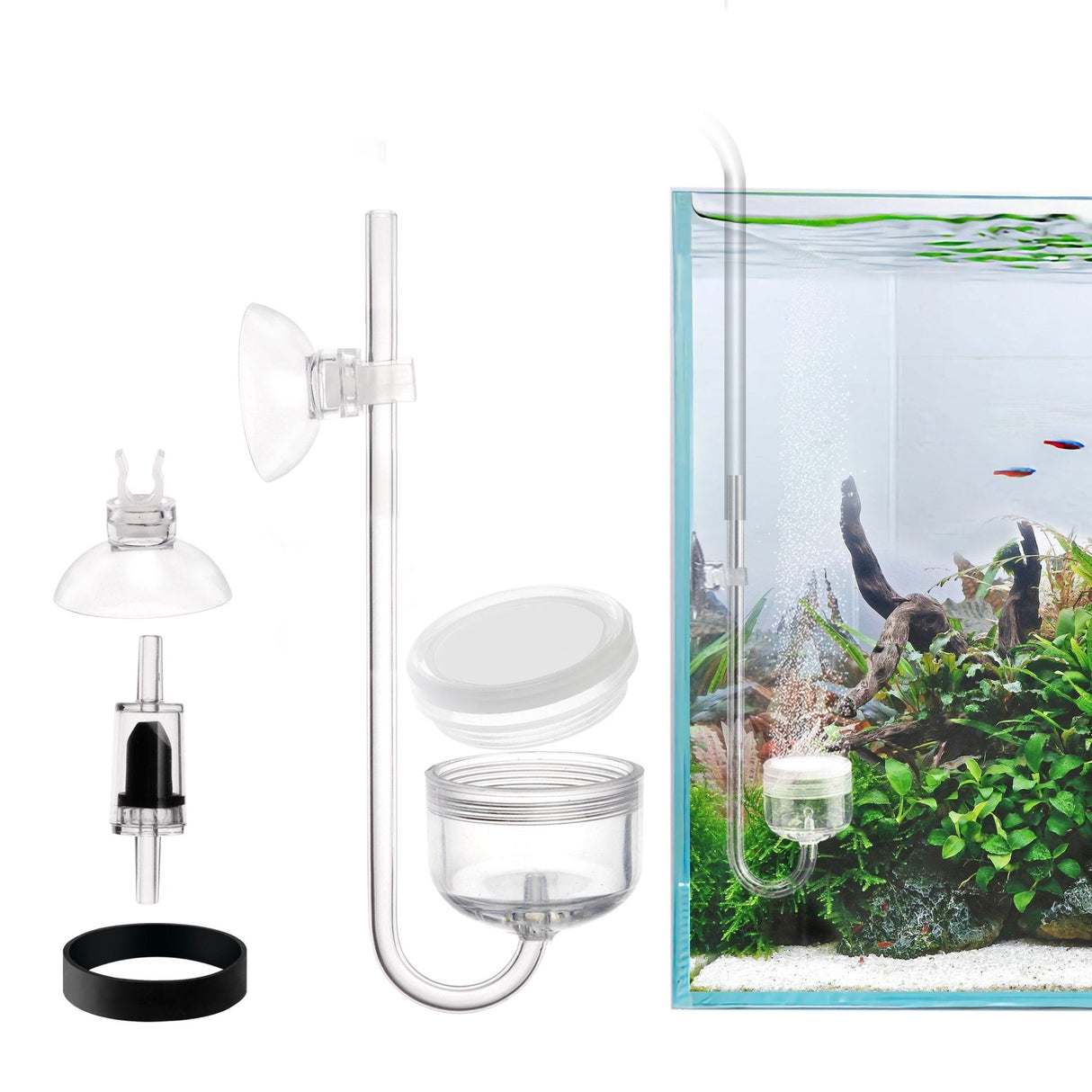 Acrylic Co2 Diffuser - The Aquascape Shop
