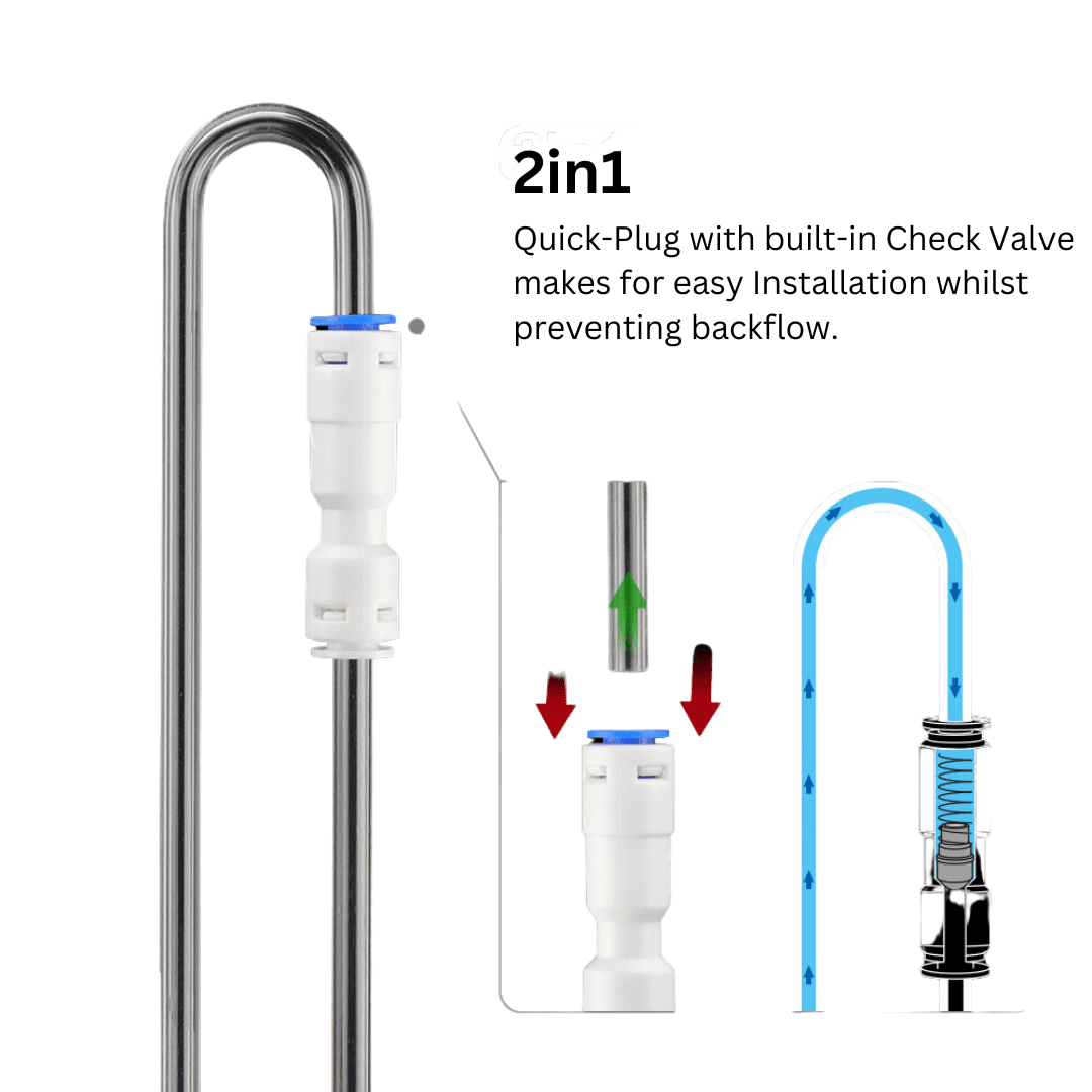 Acrylic Extended Co2 Diffuser - The Aquascape Shop