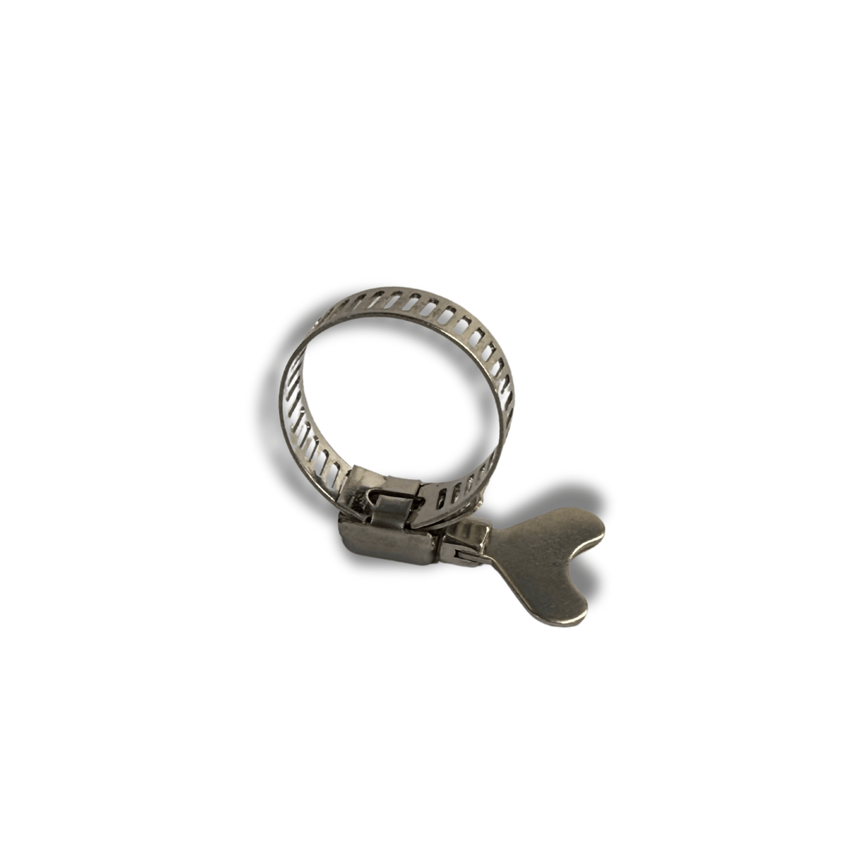 Adjustable Stainless Steel Hose Clamp (16–26mm) – Tool - Free Thumb Screw - The Aquascape Shop