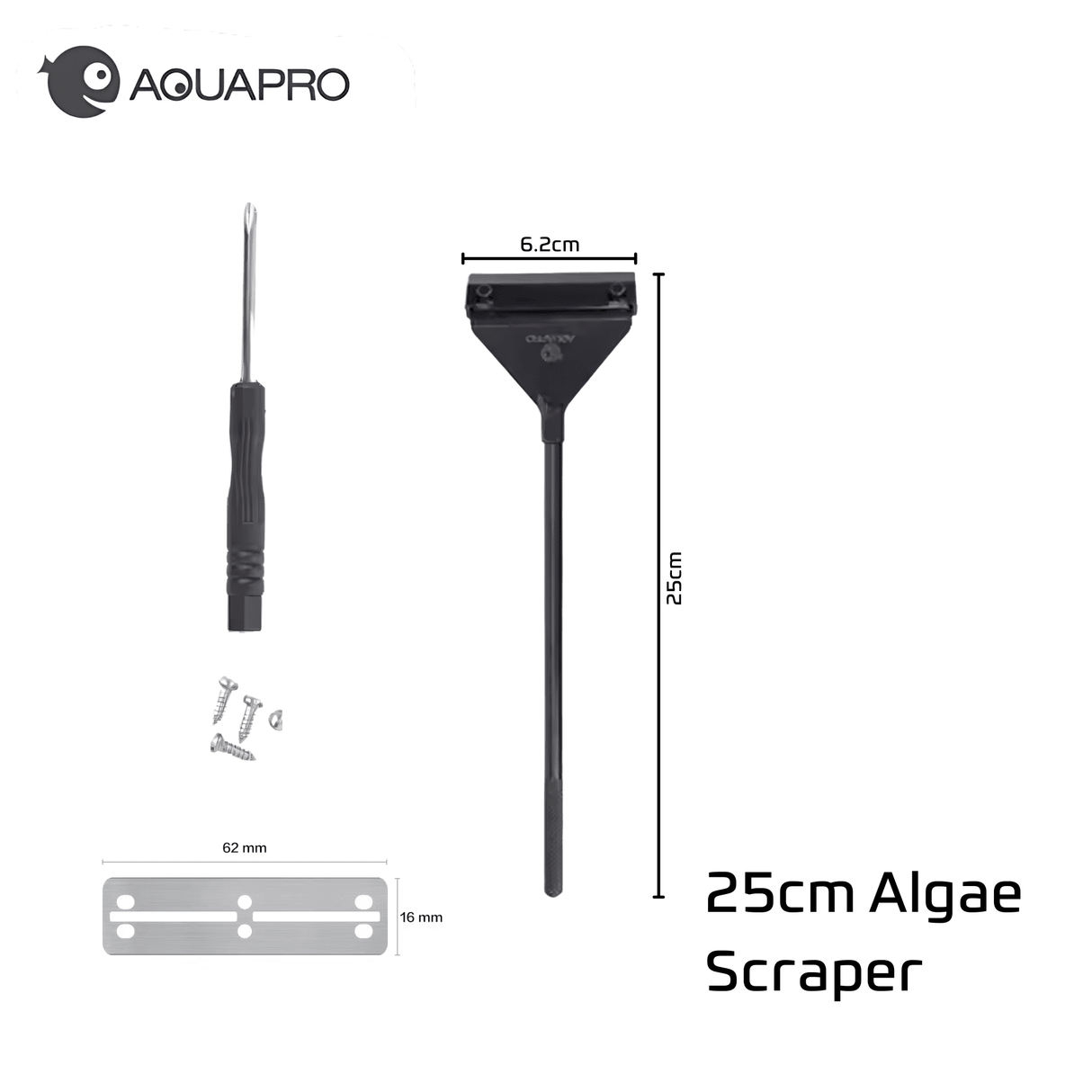 Aquapro Algae Scraper - The Aquascape Shop