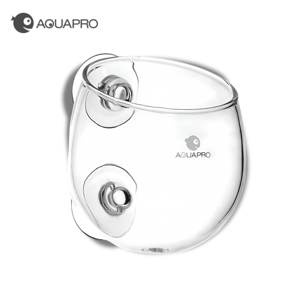 Aquapro Aquarium Glass Plant Pot - The Aquascape Shop