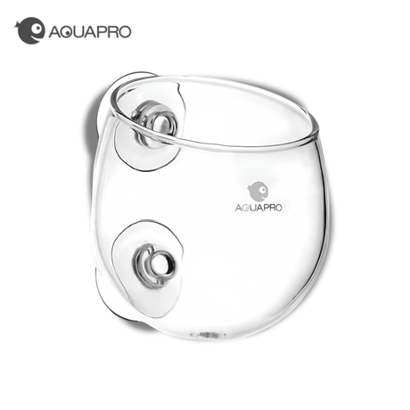 Aquapro Aquarium Glass Plant Pot - The Aquascape Shop