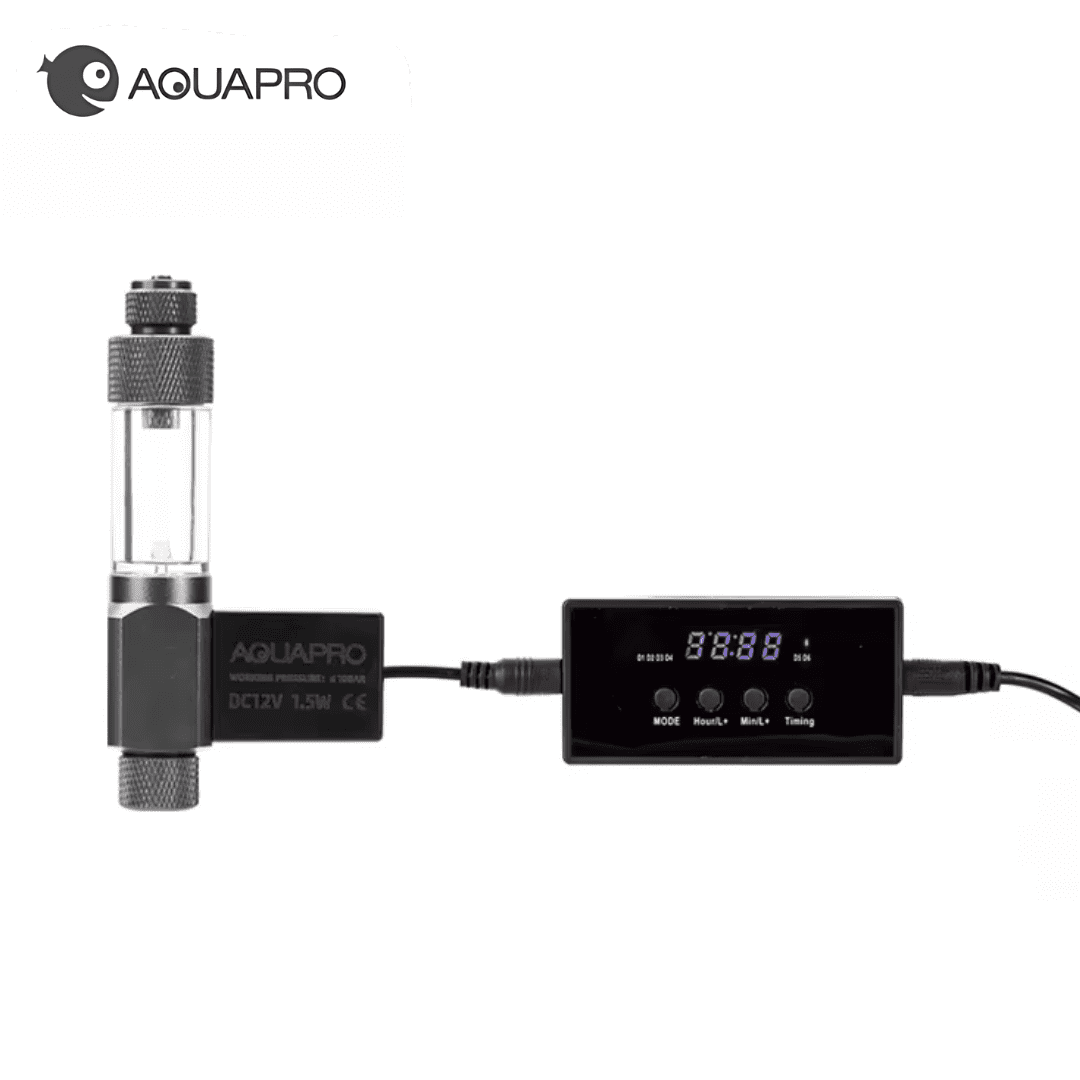 Aquapro Compact CO2 Regulator with Advanced Motorized Solenoid - The Aquascape Shop