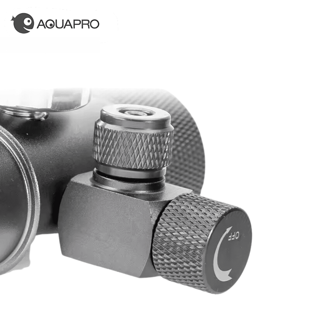 Aquapro Compact CO2 Regulator with Advanced Motorized Solenoid - The Aquascape Shop