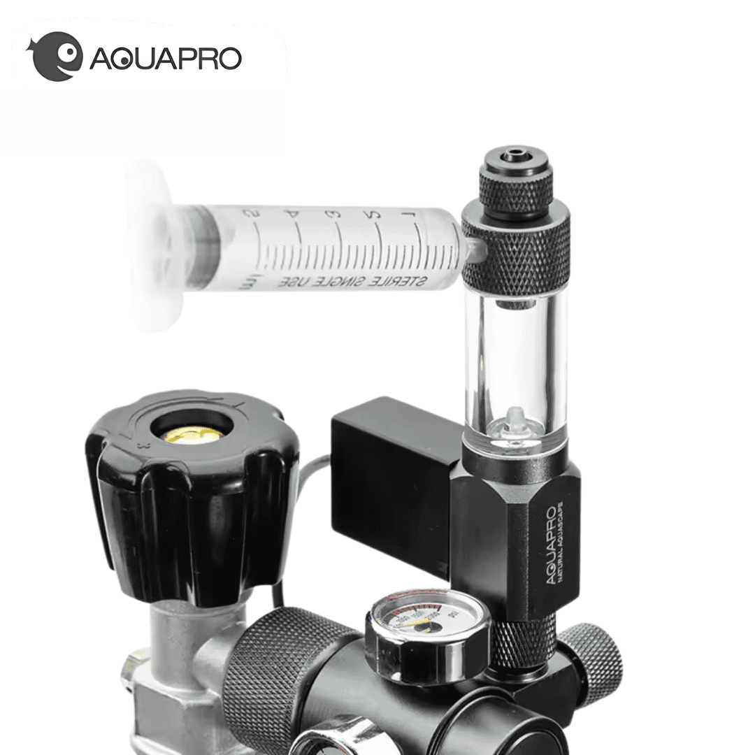 Aquapro Compact CO2 Regulator with Advanced Motorized Solenoid - The Aquascape Shop