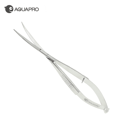 Aquapro Curved Spring Aquarium Scissors - The Aquascape Shop
