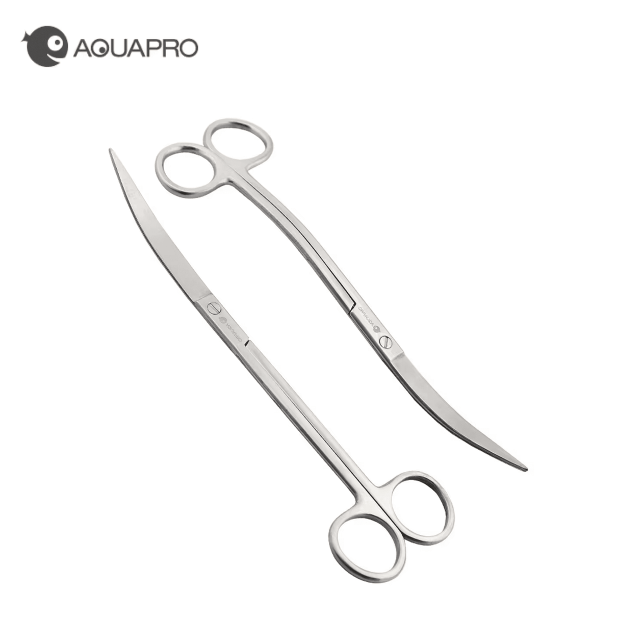 Aquapro Pro Aquarium Scissors - Silver - The Aquascape Shop