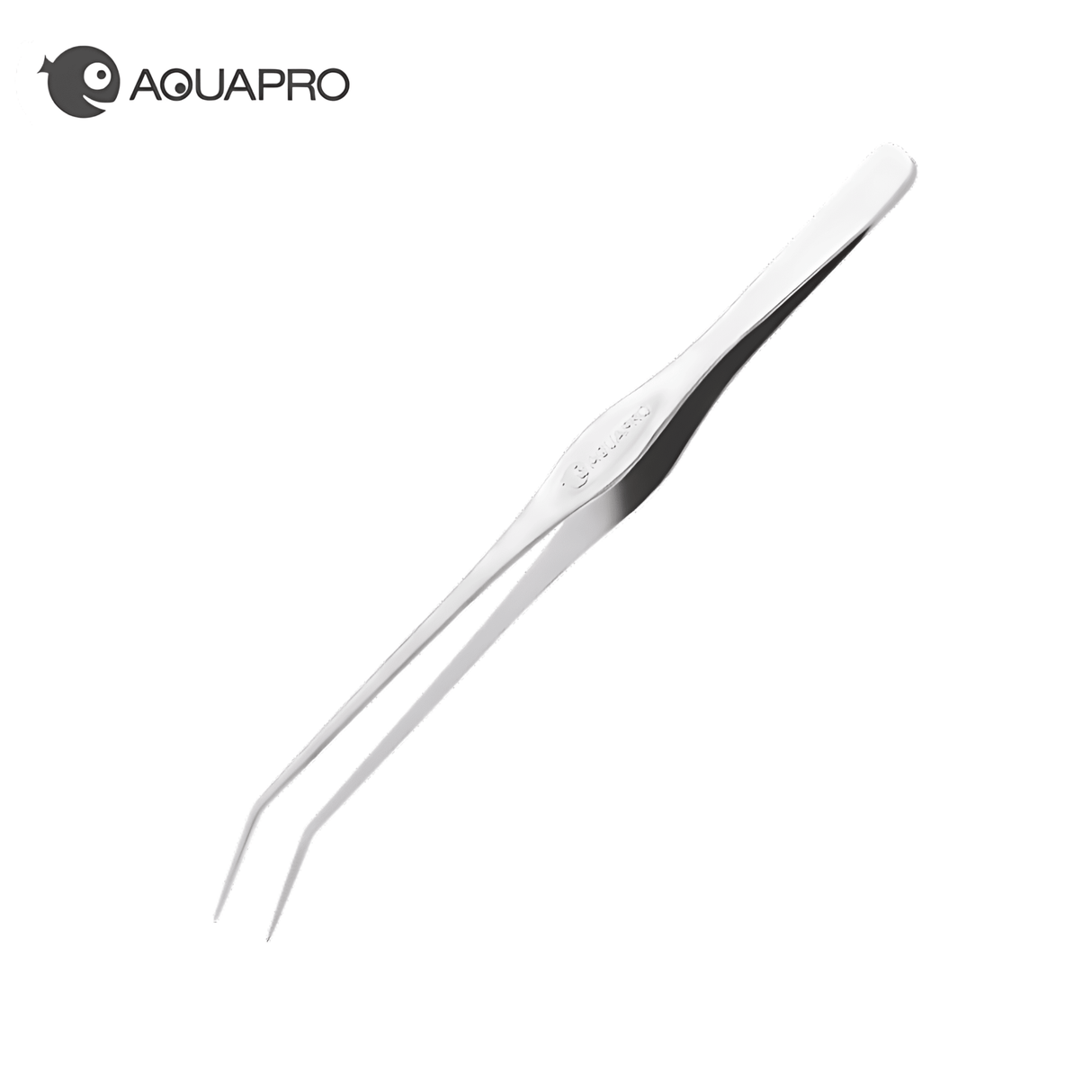 Aquapro Pro Plant Tweezers - Silver - The Aquascape Shop