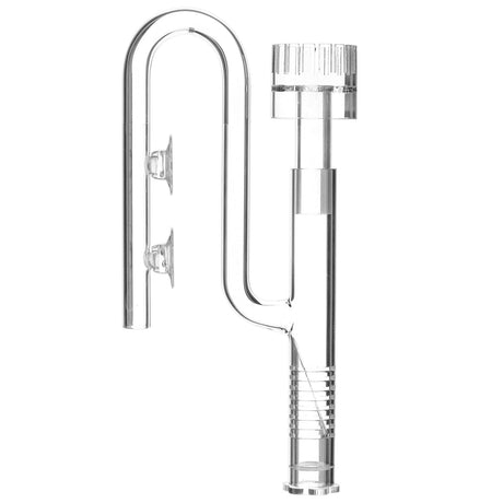 Aquarium Glass External Filter Inlet Pipe with Integrated Surface Skimmer - The Aquascape Shop