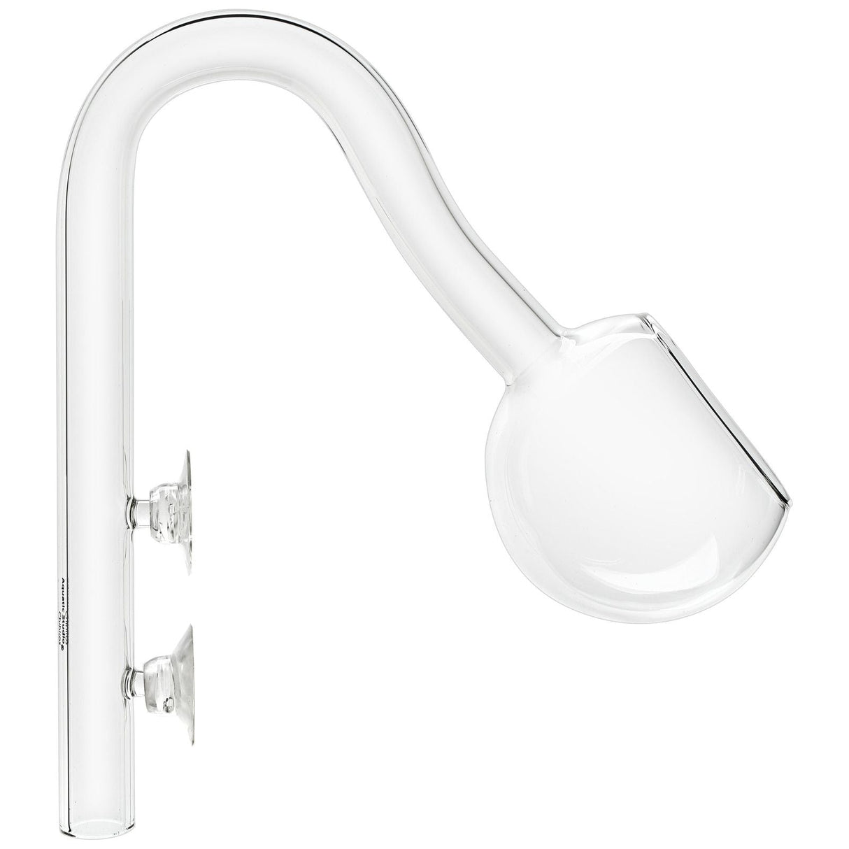 Aquarium Glass Poppy Pipe - External Filter Outlet - The Aquascape Shop