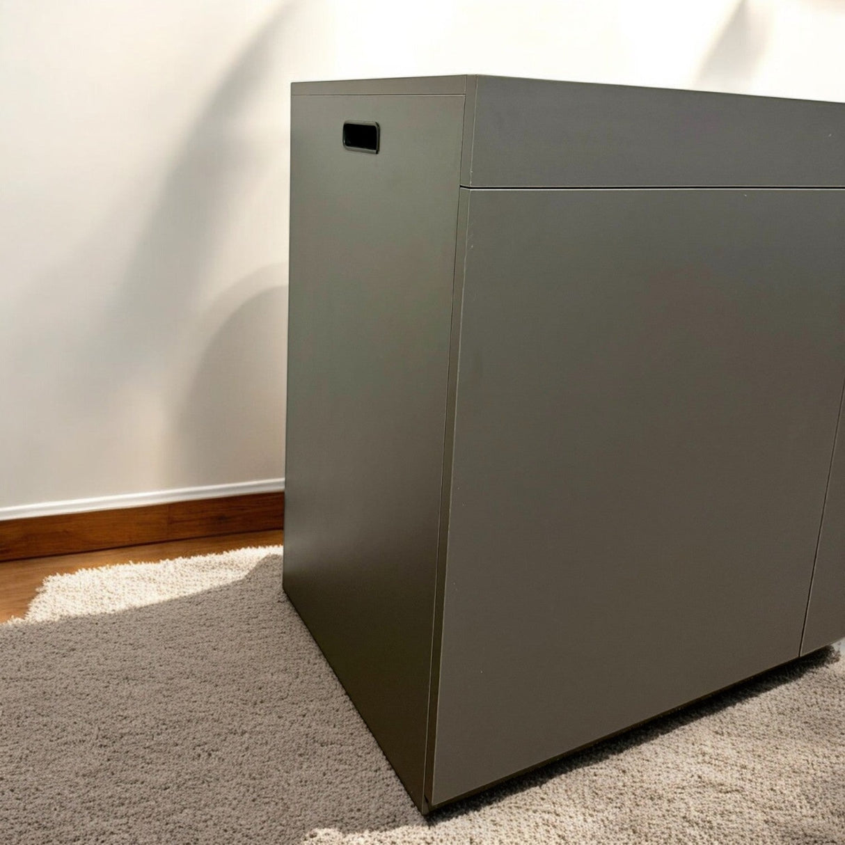 Aquascaping Essentials Aquarium Cabinet – 120x50x80cm Gun Metal Grey - The Aquascape Shop