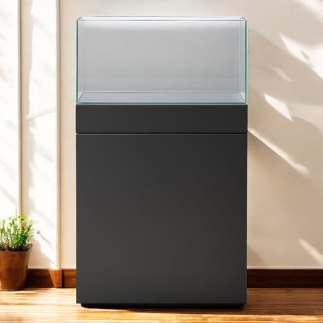 Aquascaping Essentials Aquarium Cabinet – 60x30x80cm Gun Metal Grey - The Aquascape Shop
