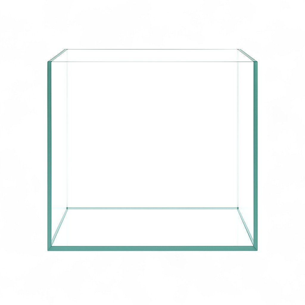Aquascaping Essentials Ultra Clear Rimless Cube Aquarium – 64L (40x40x40cm, 6mm Glass) - The Aquascape Shop
