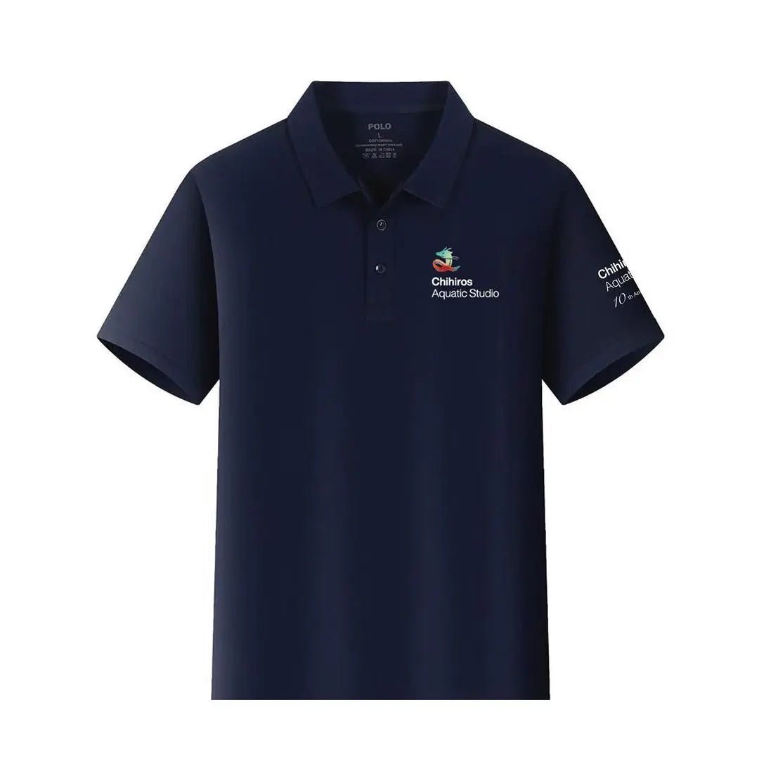 Chihiros 10th Anniversary Polo T-Shirt - The Aquascape Shop