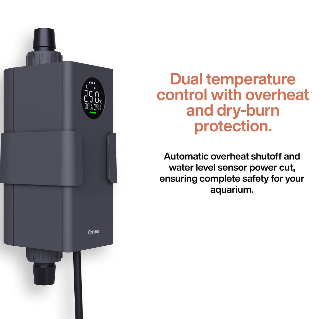 Chihiros Heater Pro – Smart External Aquarium Heater | 10W–1000W - The Aquascape Shop
