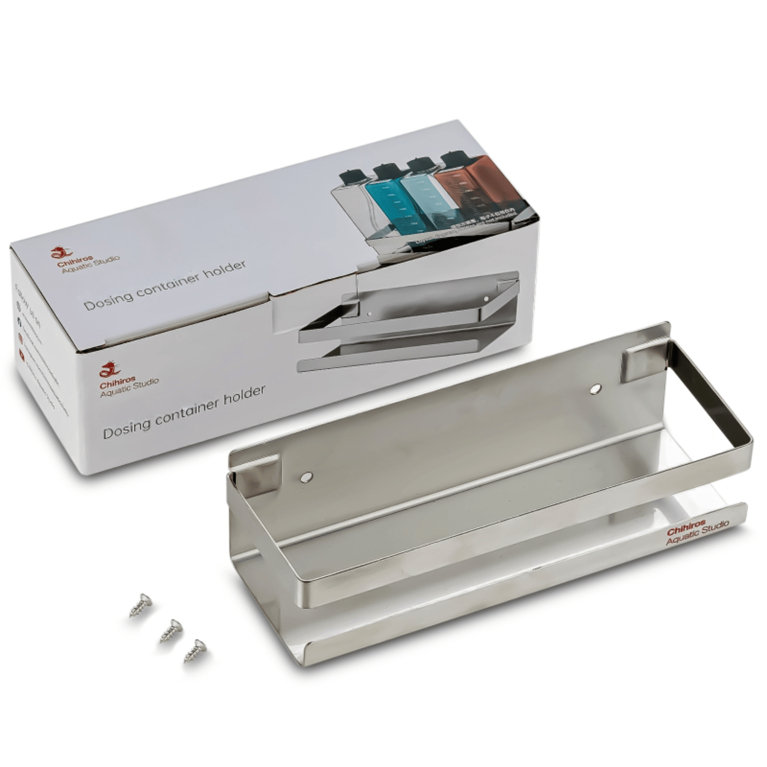 Chihiros Stainless Steel Dosing Container Holder - The Aquascape Shop
