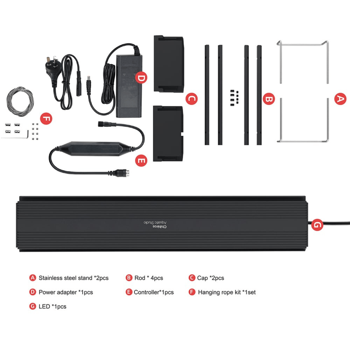 Chihiros Universal WRGB LED - The Aquascape Shop