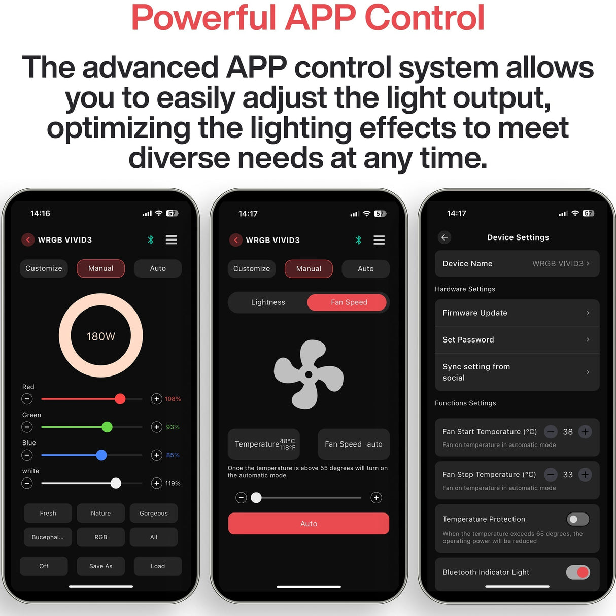 Chihiros WRGB VIVID 3 - The Aquascape Shop