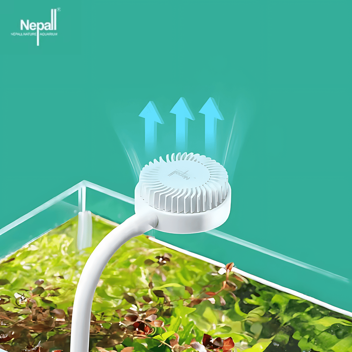 Nepall Adjustable Clip - On LED Light with Heat Sink - The Aquascape Shop
