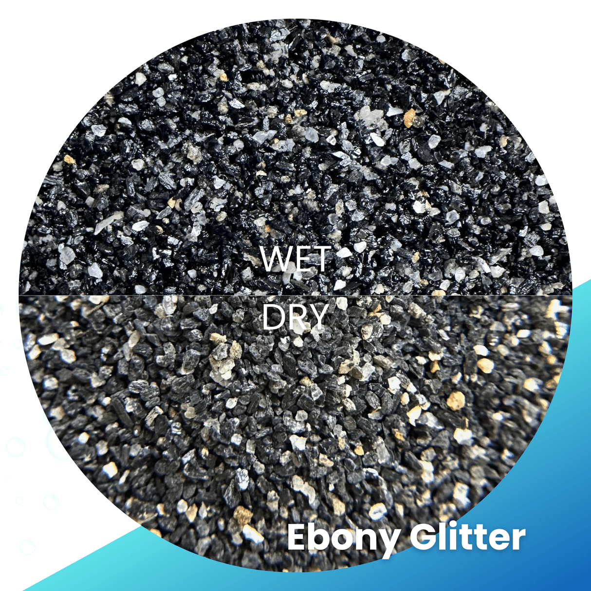 PureAquarium Natural Sand - Ebony Glitter - The Aquascape Shop