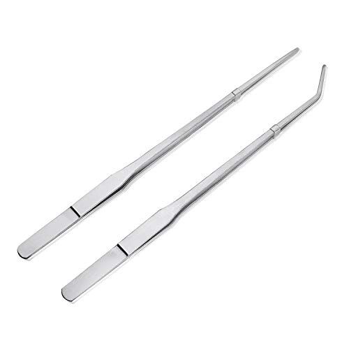 Stainless Steel Aquarium Planting Tweezers - The Aquascape Shop