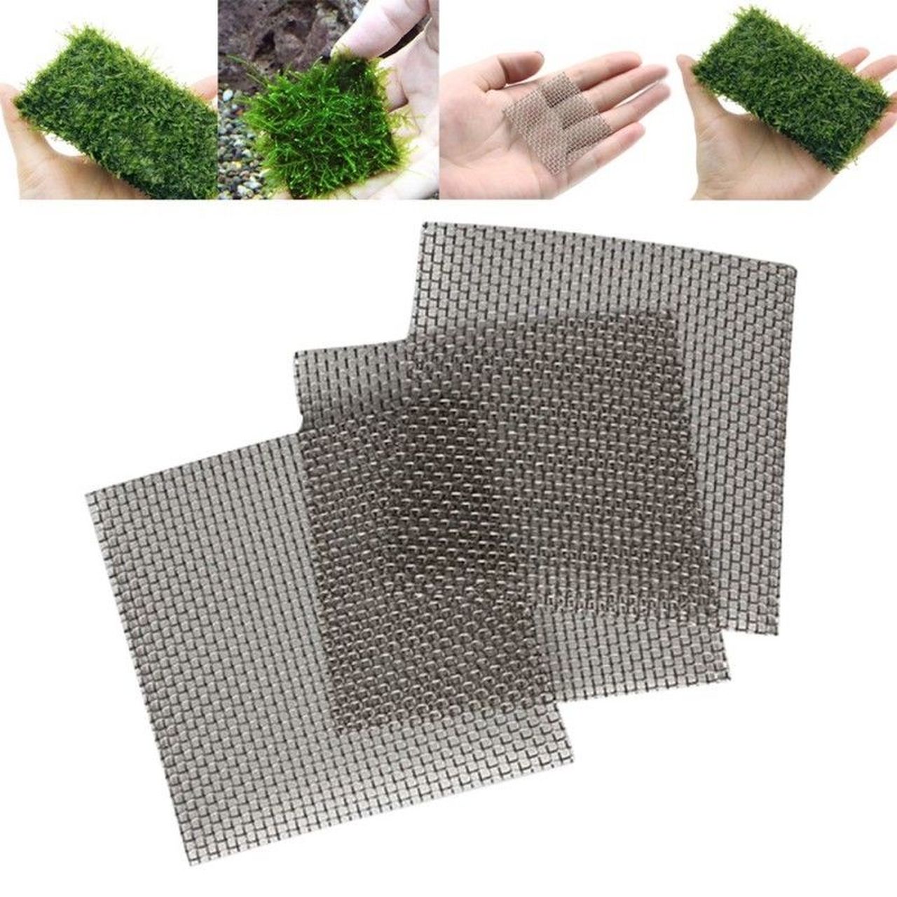 Stainless Steel Moss Mesh - The Aquascape Shop