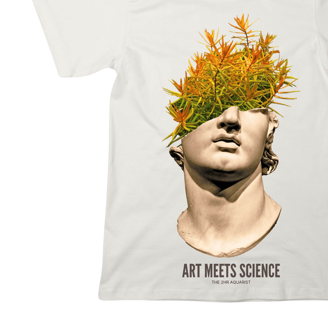 The 2HR Aquarist Art Meets Science T-Shirt Limited Edition - The Aquascape Shop