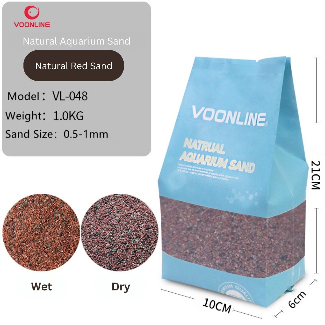 Voonline Natural Red Sand - The Aquascape Shop