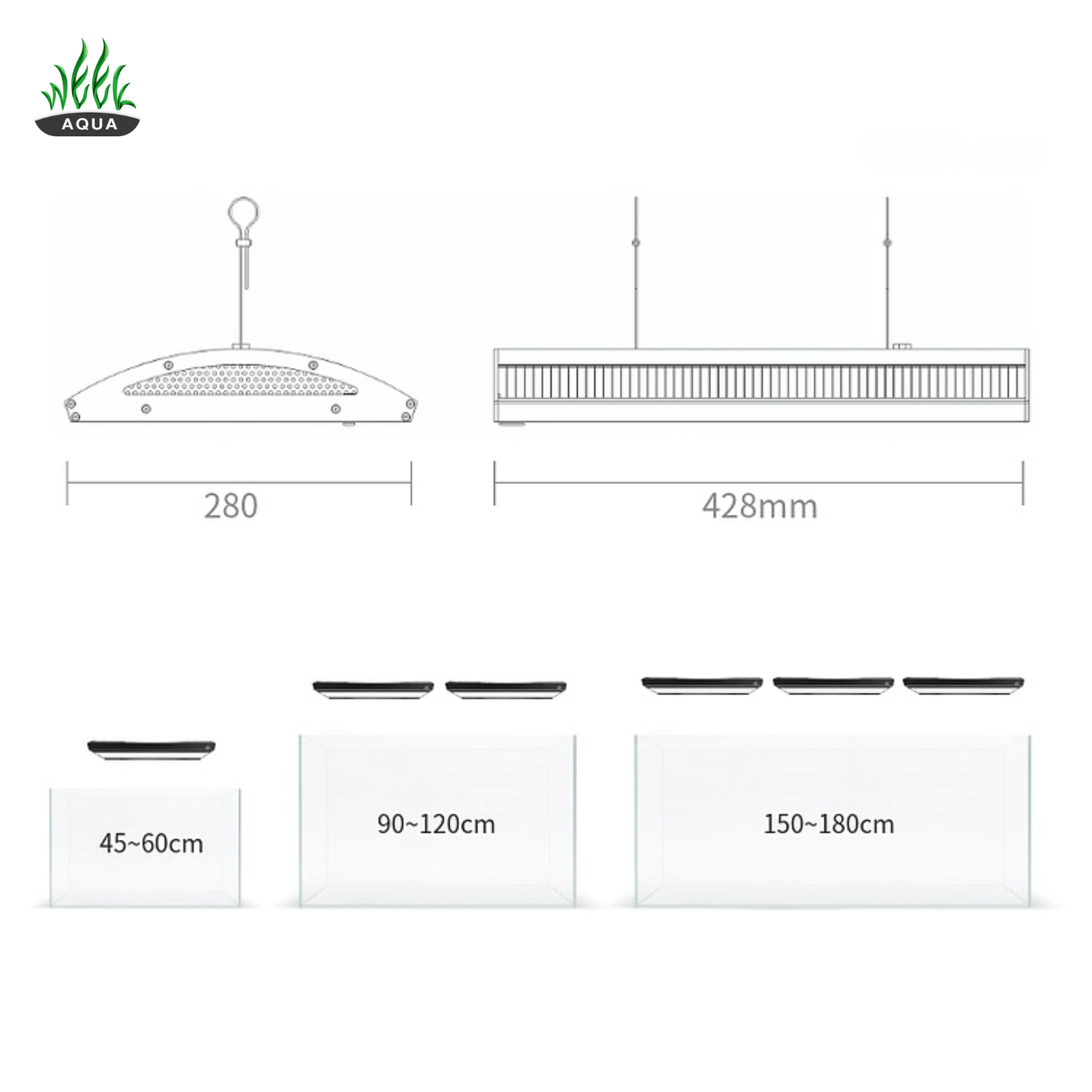 Week Aqua A Series RGB - UV LED - The Aquascape Shop