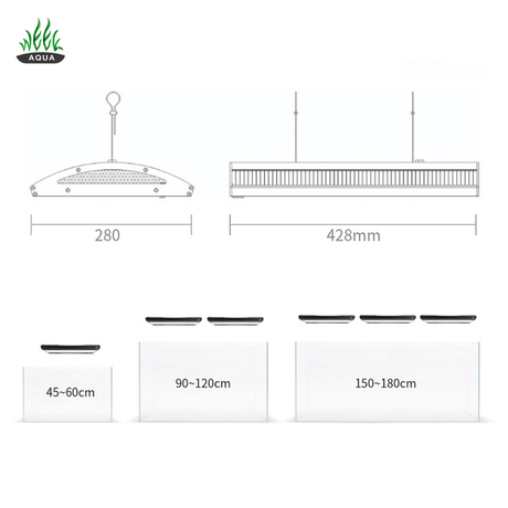 Week Aqua A Series RGB - UV LED - The Aquascape Shop