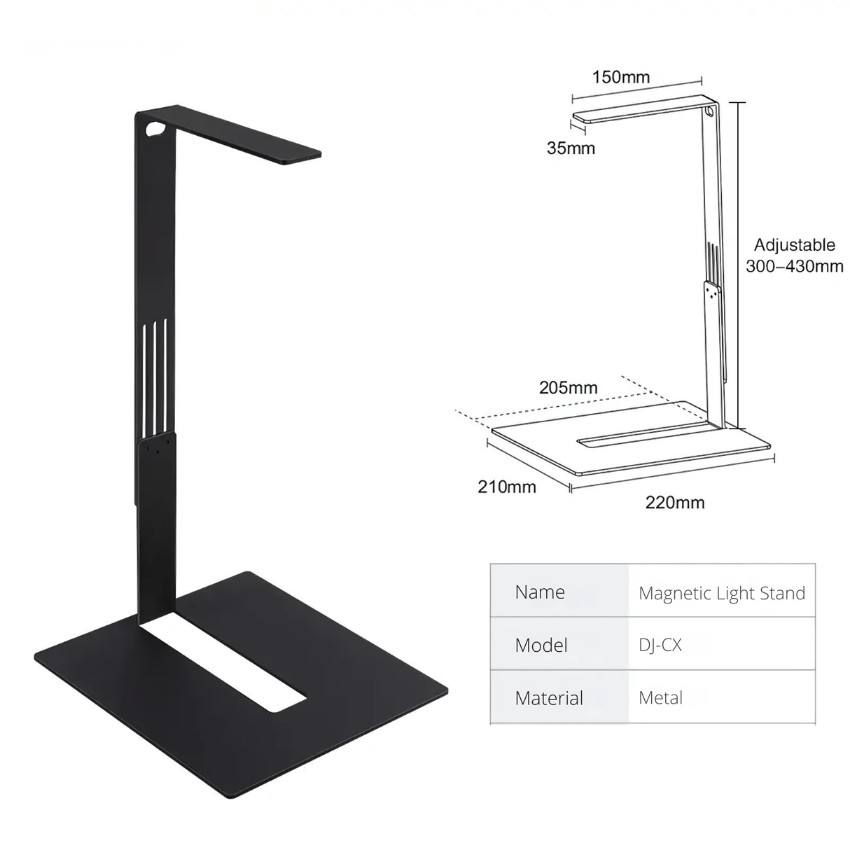 Week Aqua Magnetic Light Stand - The Aquascape Shop