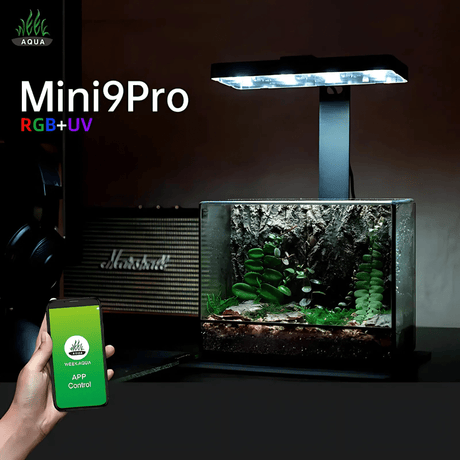 Week Aqua Mini9Pro RGB - UV LED B3.0 V2 - The Aquascape Shop
