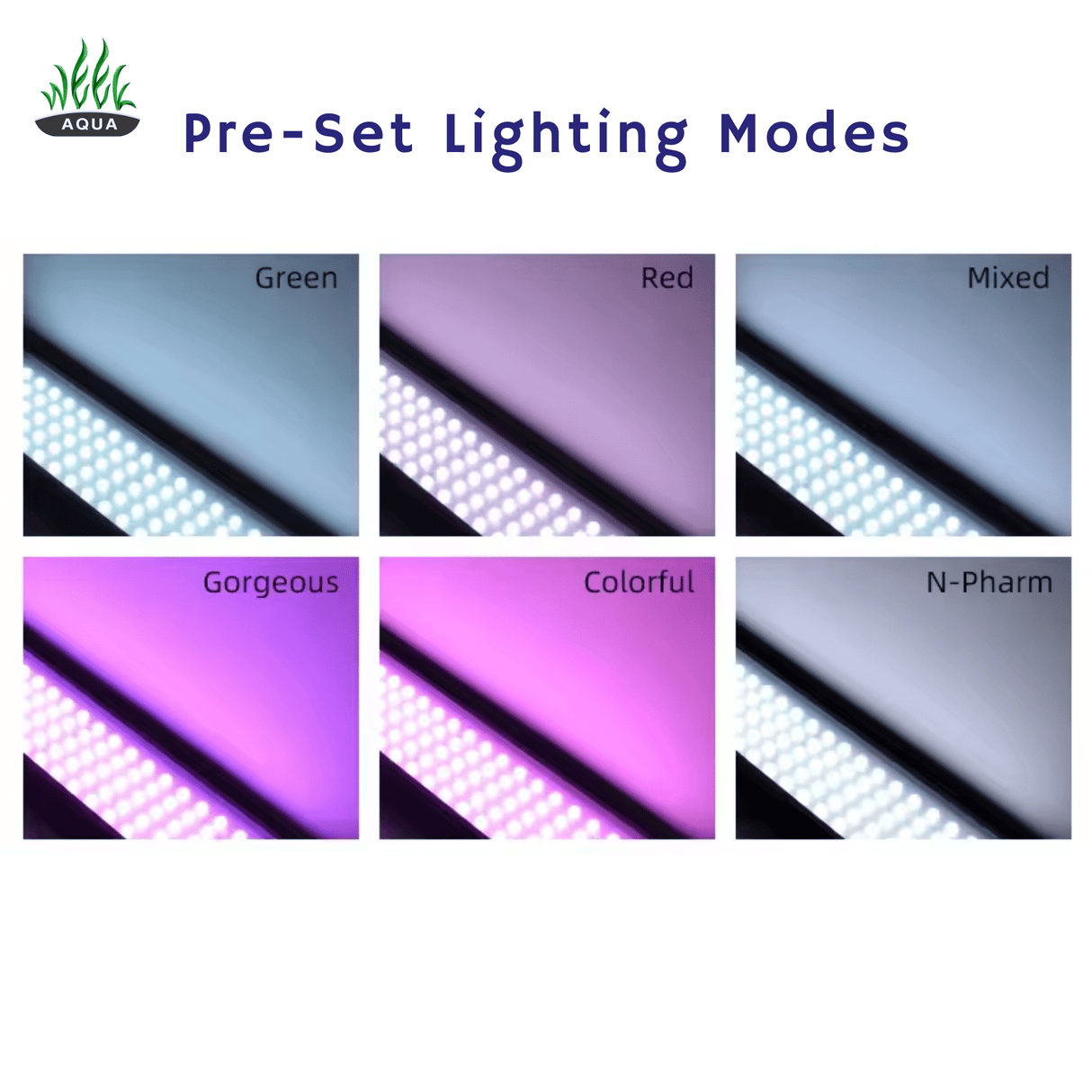 Week Aqua P Series RGB - UV LED - The Aquascape Shop