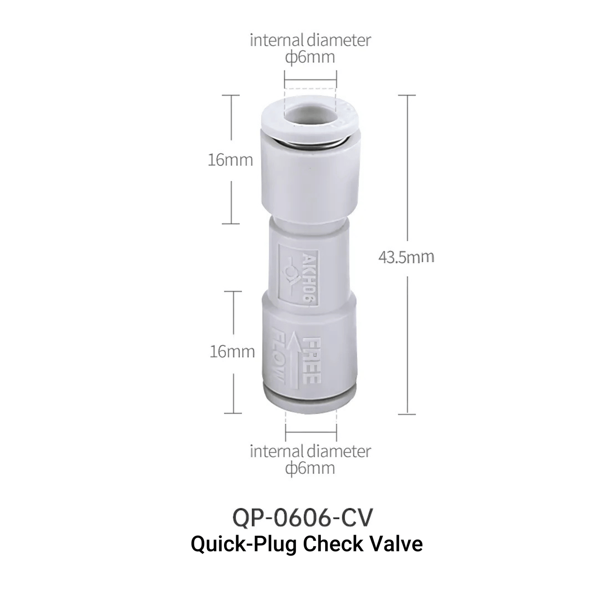Week Aqua Quick - Plug Check Valve - The Aquascape Shop