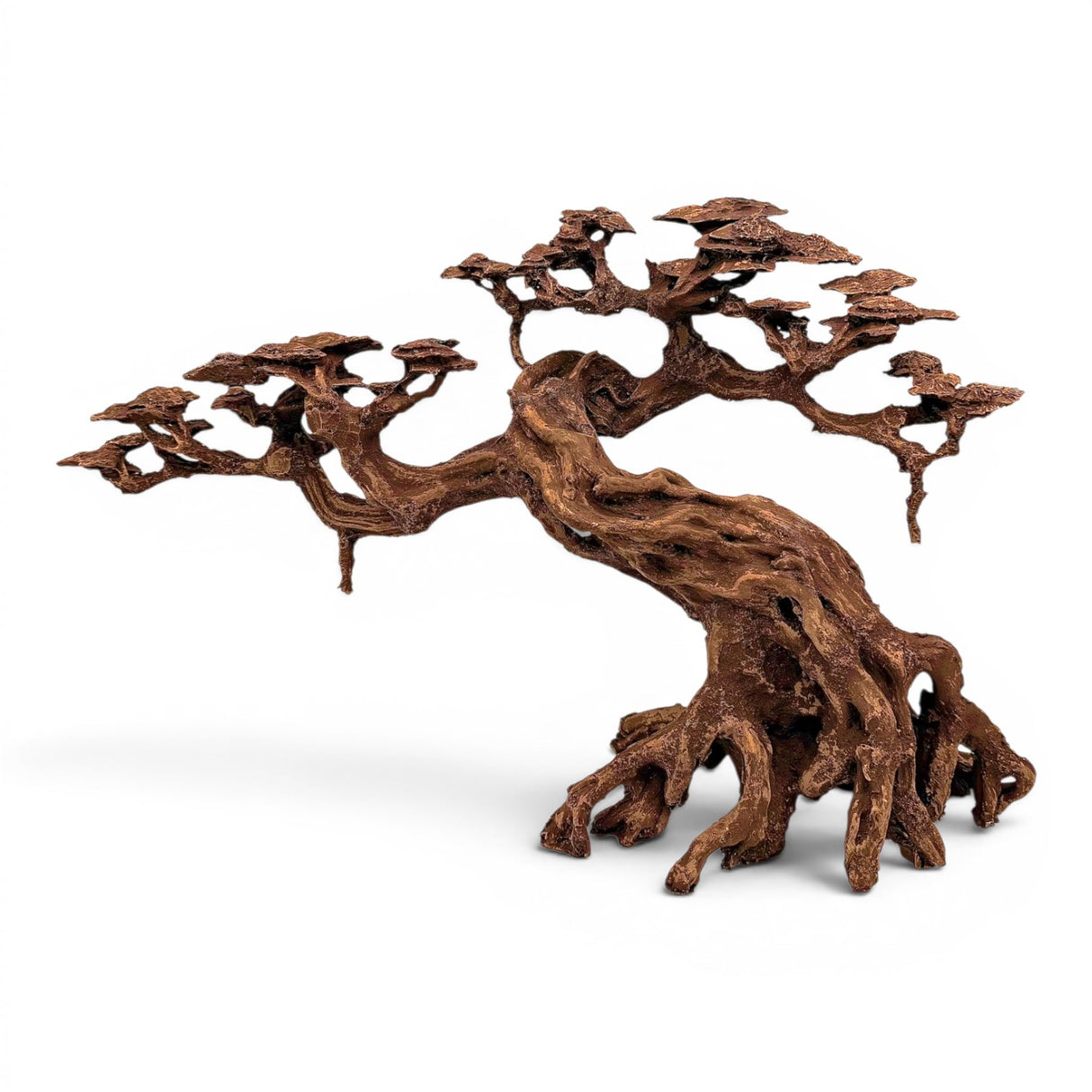 Windswept Resin Bonsai Tree