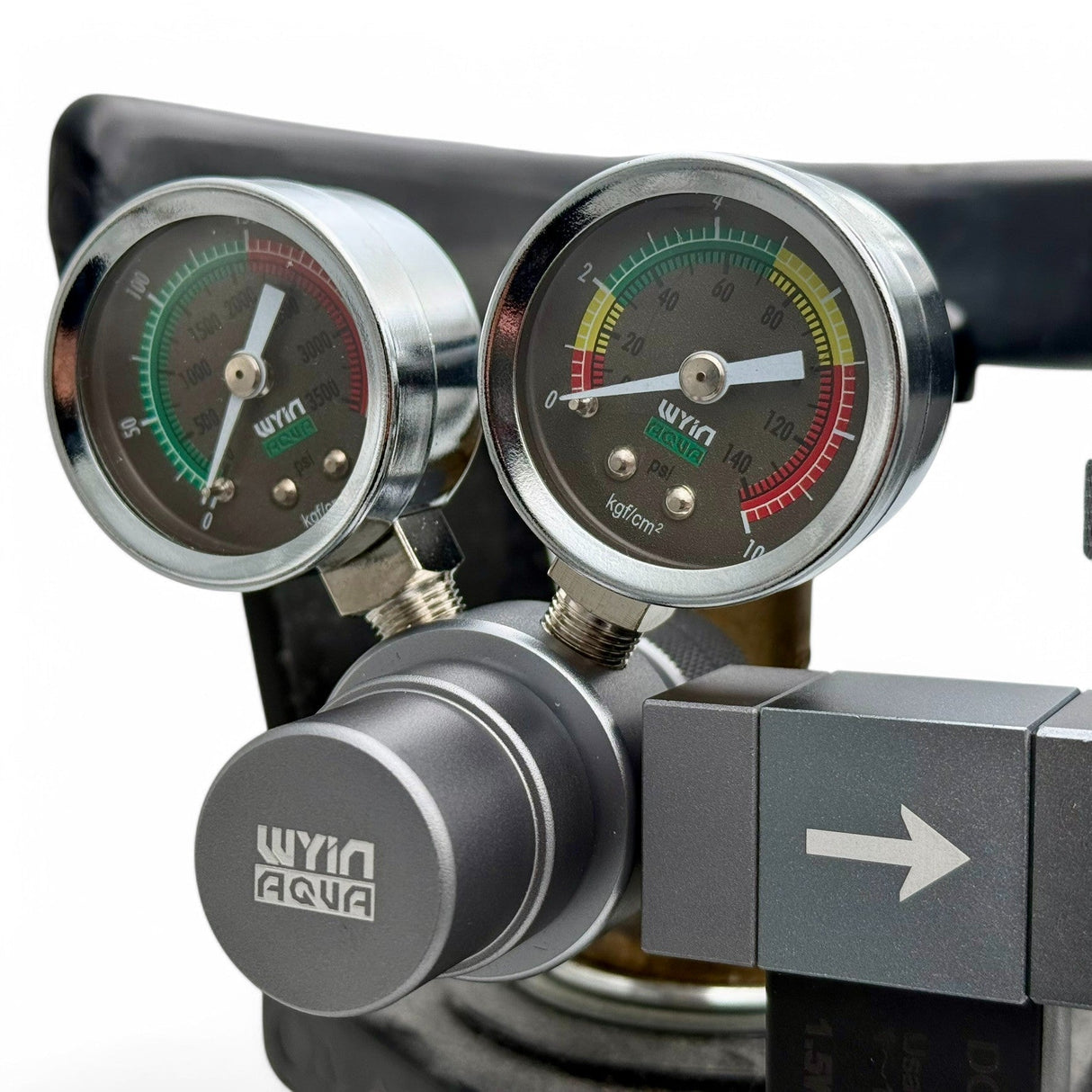 Wyin Aqua Dual Gauge Smart CO₂ Modular Regulator - The Aquascape Shop