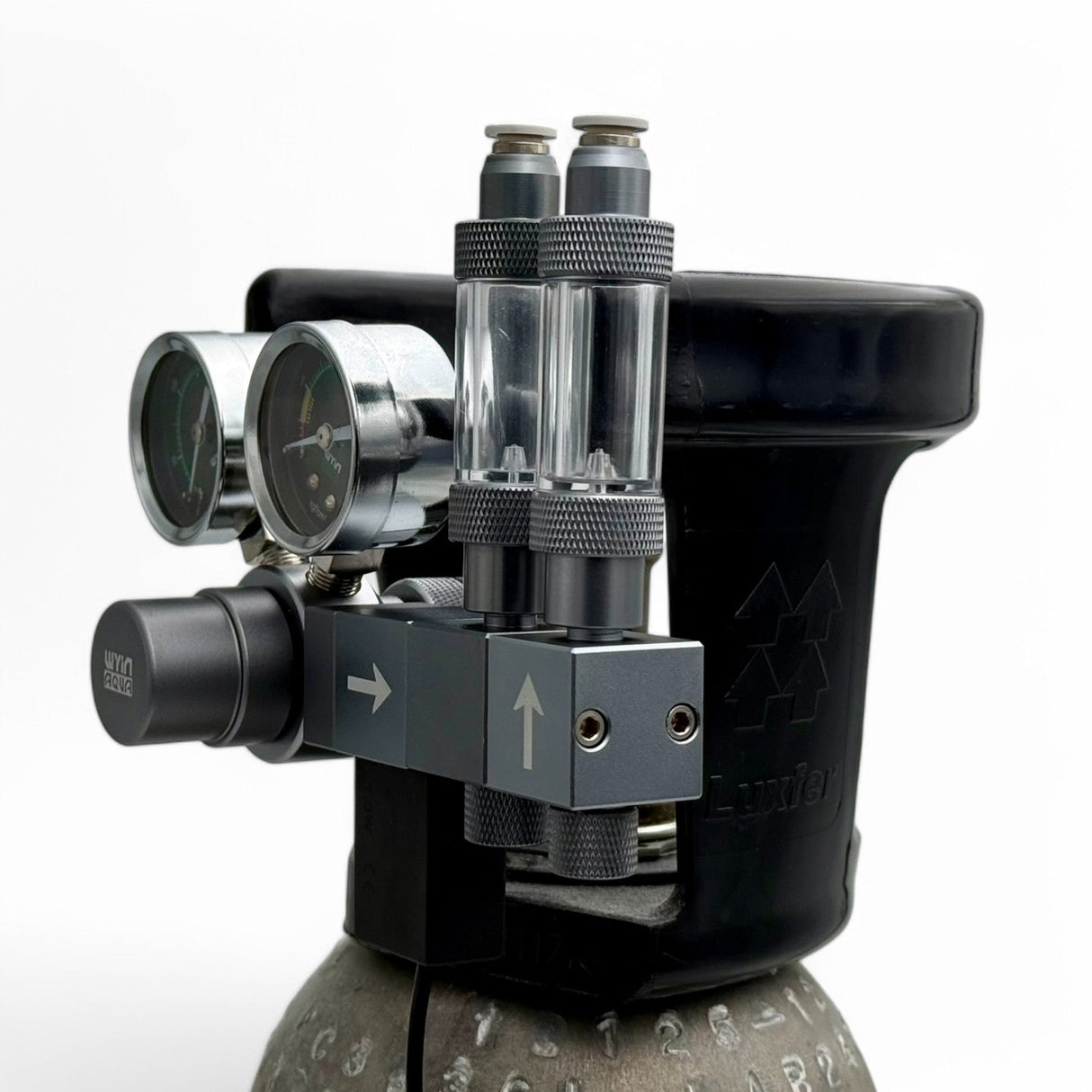 Wyin Aqua Dual Gauge Smart CO₂ Modular Regulator - The Aquascape Shop