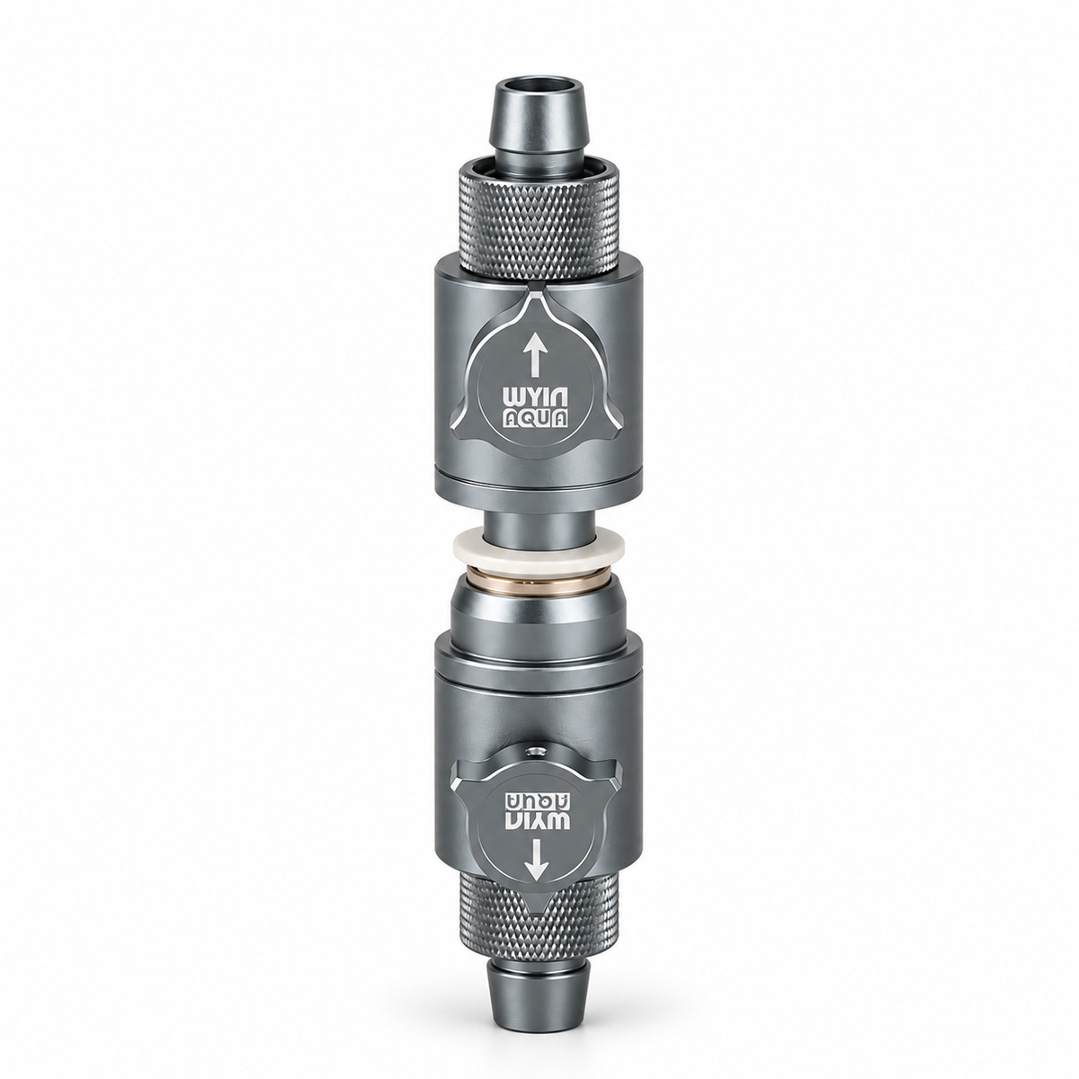 Wyin Aqua 12/16mm quick plug filter hose connector with shut-off valves for canister filters