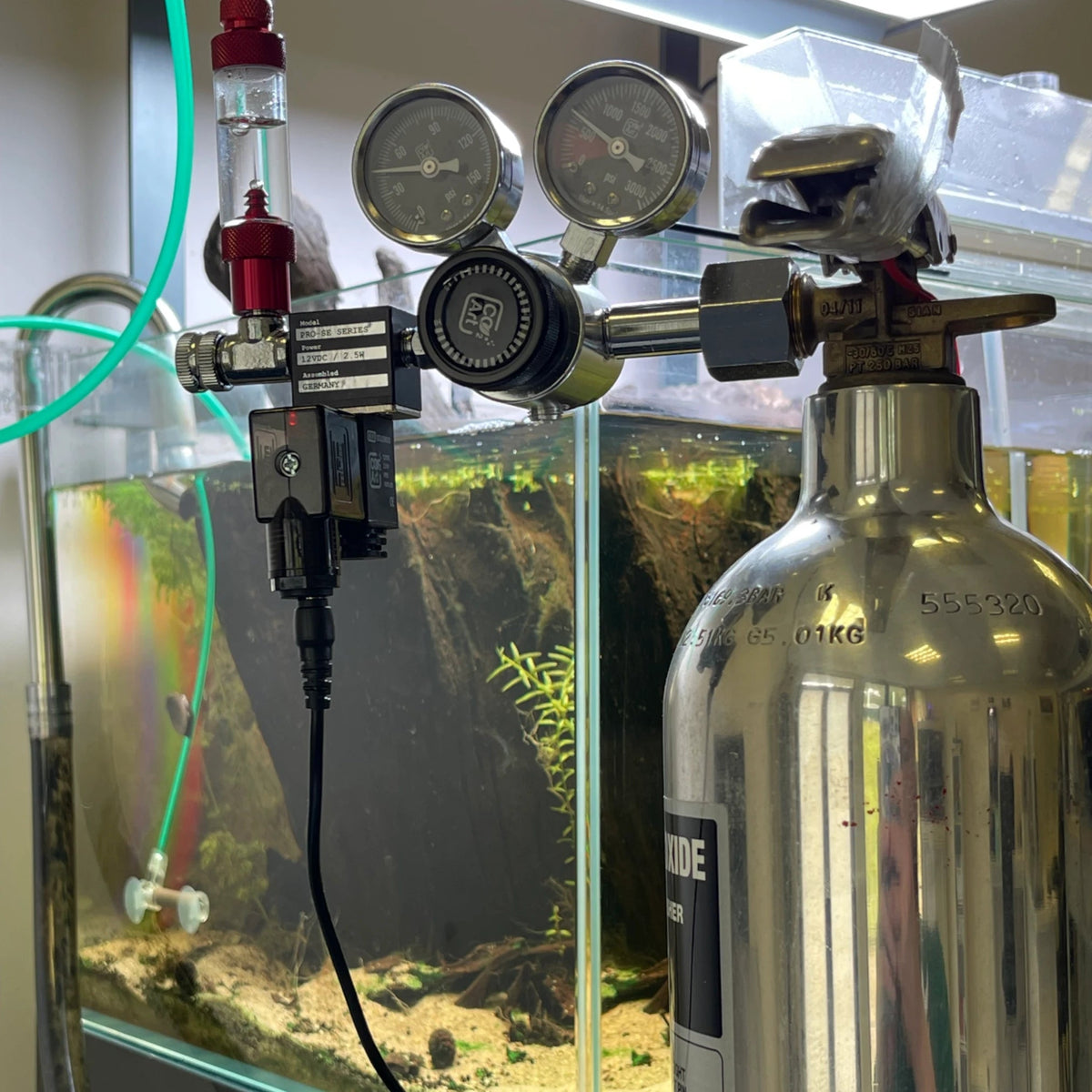 A closer look at Aquascape Gas Exchange Innovations For Small Tanks